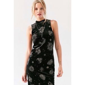 Urban Outfitters Velvet Zodiac Dress